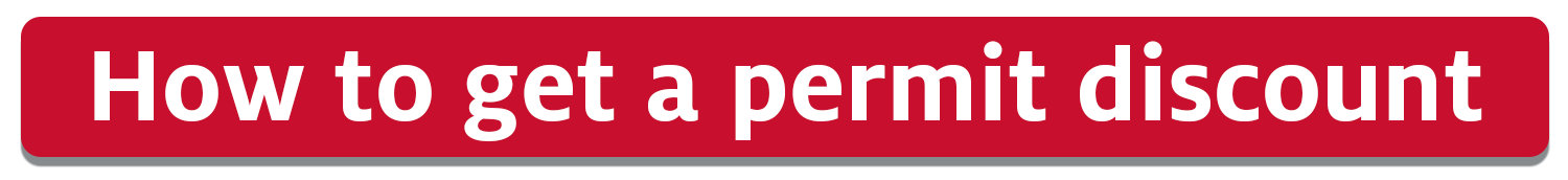 How to save on your parking permit